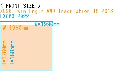 #XC90 Twin Engin AWD Inscription T8 2016- + LX600 2022-